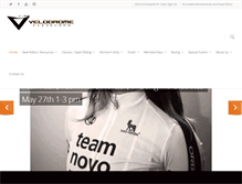 Tablet Screenshot of clevelandvelodrome.org